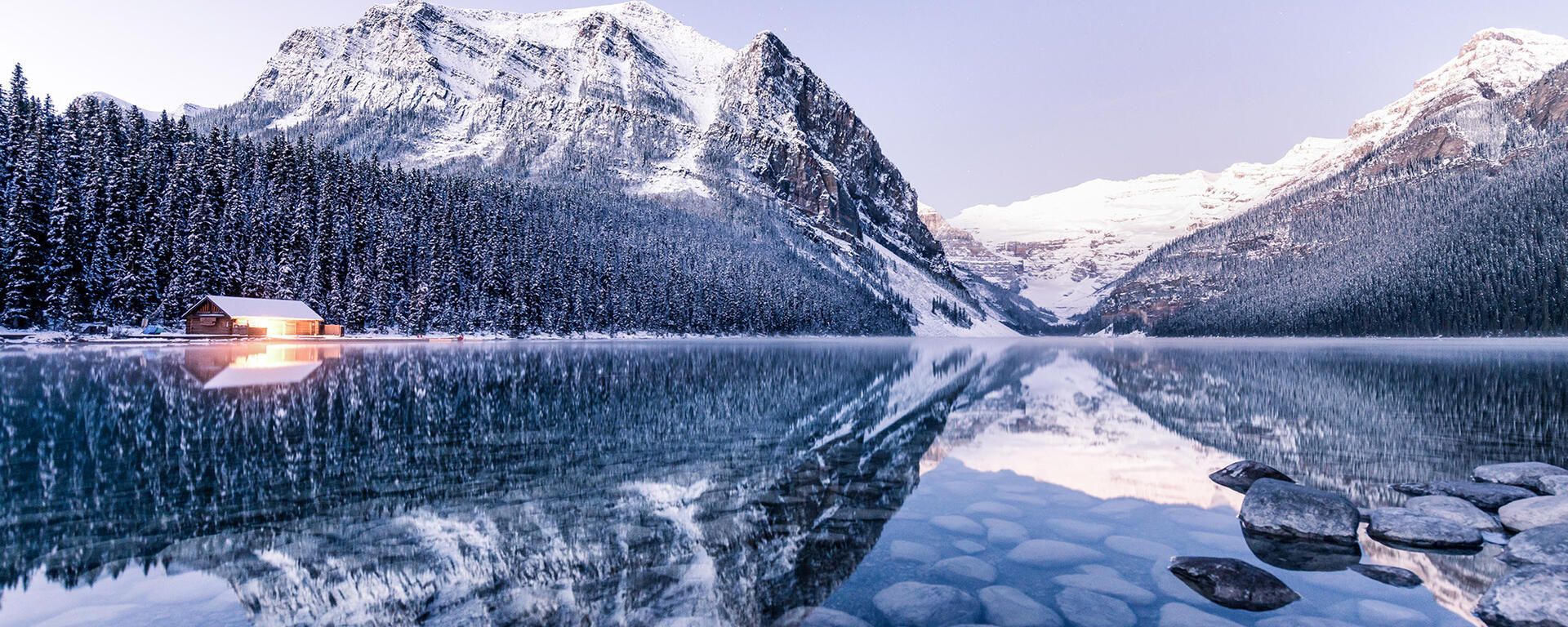 Lake Louise in winter