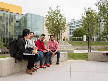 Students on Campus