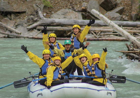 Whitewater rafting