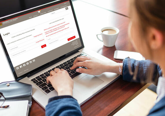 Person registering a student